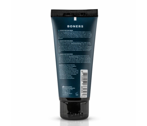 Boners Erection Cream 100ml - Plant-Based Skin Care Formula