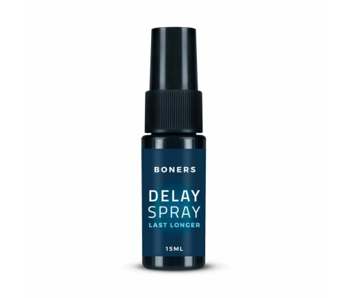 Boners Delay Spray 15ml - Prolonged Action Formula, Discreet Size