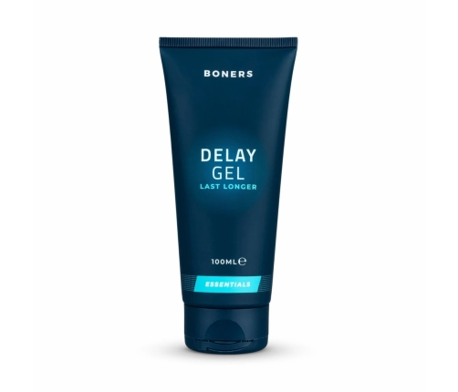 Boners Delay Gel 100ml - Intimate Prolonging Formula with Natural Extracts