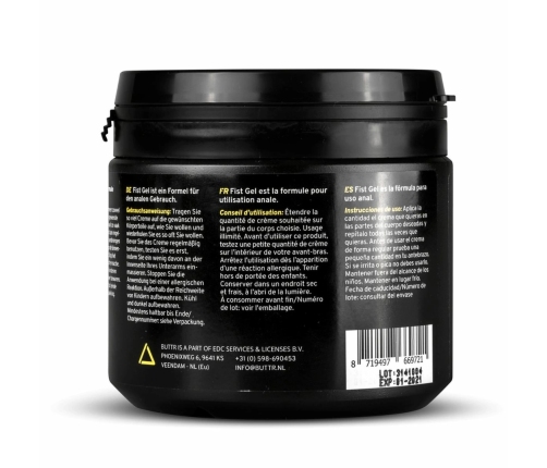 BUTTR Professional Gel 500ml - Thick Water-Based Intimate Lubricant