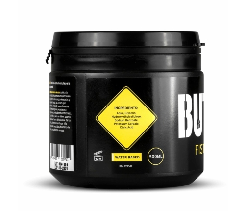 BUTTR Professional Gel 500ml - Thick Water-Based Intimate Lubricant