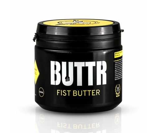 BUTTR Fisting Butter 500 ml - Long-Lasting Thick Lubricant Jar
