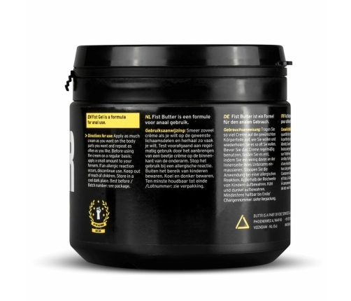 BUTTR Fisting Butter 500 ml - Long-Lasting Thick Lubricant Jar