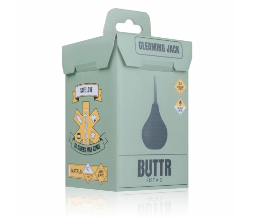 BUTTR GleamingJack Silicone Intimate Cleaning System 225ml Black