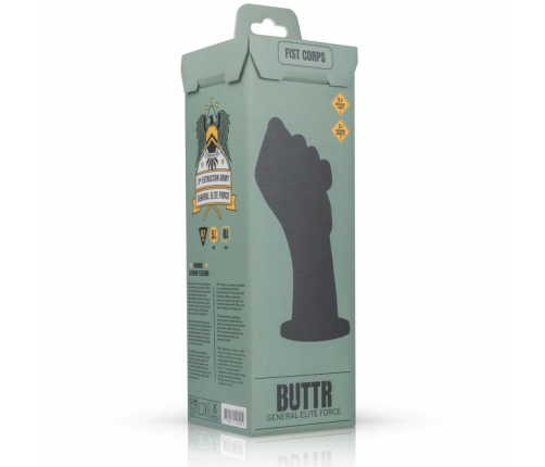 BUTTR FistCorps XL Model with Suction Cup, Smooth Flexible Surface