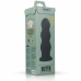 BUTTR Tactical III Large Ribbed Intimate Plug with Flat Suction Base Black
