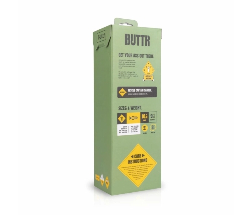BUTTR Tactical I Model Large Suction Cup Black 27 cm Intimate Device