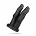 BUTTR Victory Double Finger Silicone Plug - Ergonomic Black Model