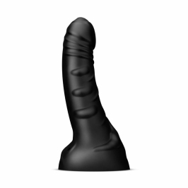 BUTTR Black Hawk Curved Model with Textured Surface, Black, Large Size