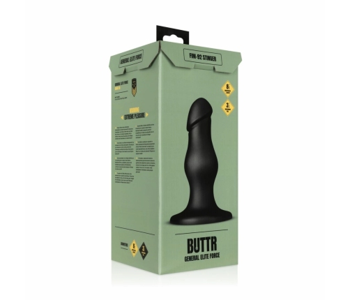 BUTTR FIM-92 Stinger Advanced Anal Model 22cm Black