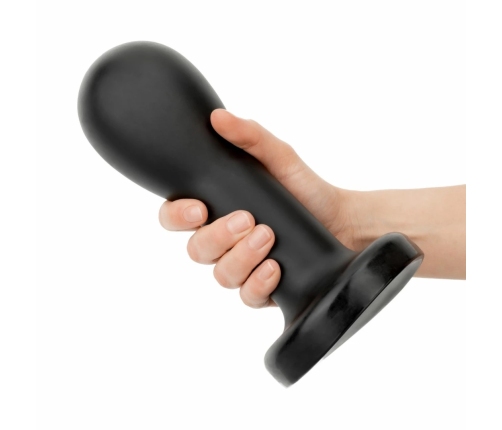 BUTTR Hammerhead Intimate Plug Large 20.5 cm Black Silicone
