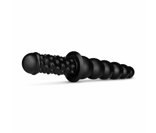 BUTTR Akimbo Dual-Ended Beaded & Ribbed Silicone Intimate Wand 36 cm
