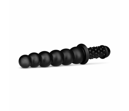 BUTTR Akimbo Dual-Ended Beaded & Ribbed Silicone Intimate Wand 36 cm