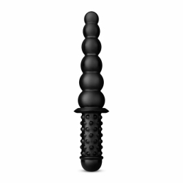 BUTTR Akimbo Dual-Ended Beaded & Ribbed Silicone Intimate Wand 36 cm