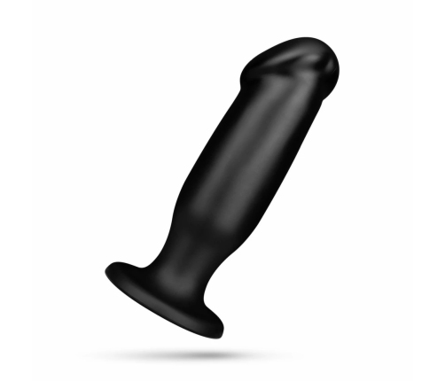 BUTTR AH-1 Cobra Intimate Plug PVC Black 15 cm with Secure Base