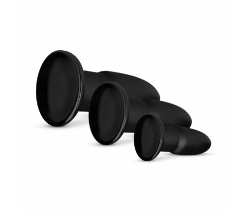 BUTTR Cluster Bombs Progressive Anal Plug Training Set 3 Sizes Black