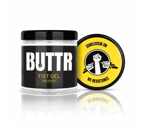 BUTTR Transparent Gel 500ml - Long-Lasting Non-Sticky Lubricating Formula