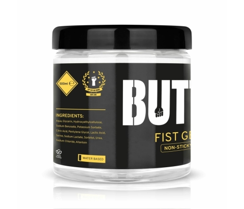 BUTTR Transparent Gel 500ml - Long-Lasting Non-Sticky Lubricating Formula
