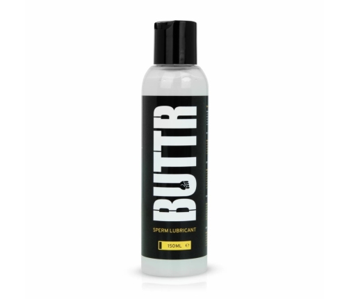 BUTTR Sperm White Water-Based Lubricant 150 ml - Neutral pH, Latex Safe