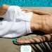 Cala Azul Blanca Vibrating Intimate Plug 10 Modes Waterproof USB Rechargeable