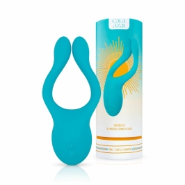 Cala Azul Dani Multi-Functional Partner Device, 10 Modes, Blue Silicone
