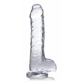 Curve Toys Jock C-Thru Transparent Intimate Model 21 cm