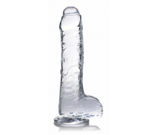 Curve Toys Jock C-Thru Transparent Intimate Model 21 cm