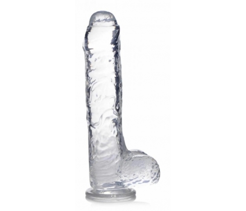 Curvetoys Jock C-Thru Transparent Intimate Machine 25 cm with Suction Base