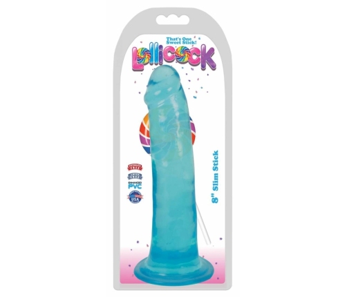 Toyz4Lovers Berry Ice 20 cm Transparent Silicone Intimate Model with Suction Base
