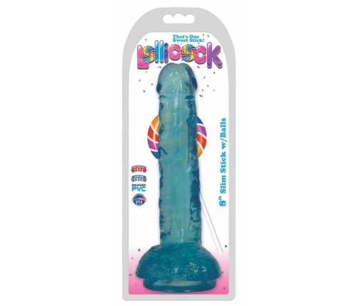 Toyz4Lovers Berry Ice Transparent 20cm Intimate Model with Suction Cup