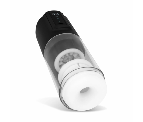 CRUIZR CX10 Intimate Machine with Thrust, Rotation & Vibration, Black