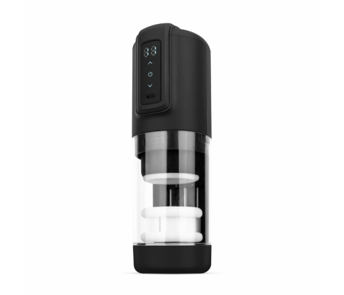 CRUIZR CX10 Intimate Machine with Thrust, Rotation & Vibration, Black