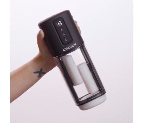 CRUIZR CX11 Intimate Device with Heating, Stroking & Vibration System