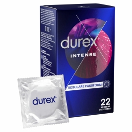 Durex Intense Orgasmic 24 pcs - Stimulating Lubricated Condoms