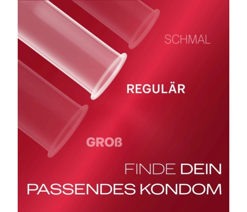 Durex Gefuhlsecht Condoms 40 pcs - Ultra-Thin, Natural Fit, Latex