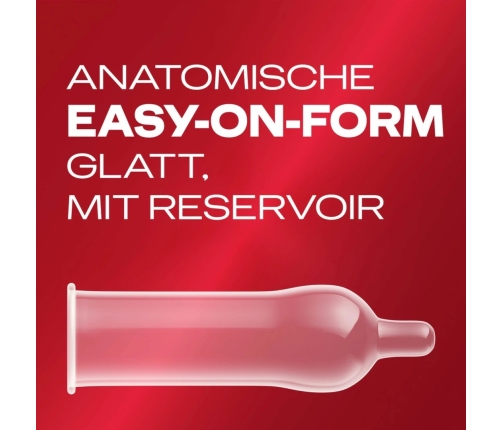 Durex Gefuhlsecht Condoms 40 pcs - Ultra-Thin, Natural Fit, Latex