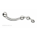 Njoy Fun Wand Stainless Steel Dual-Ended Intimate Massager Silver