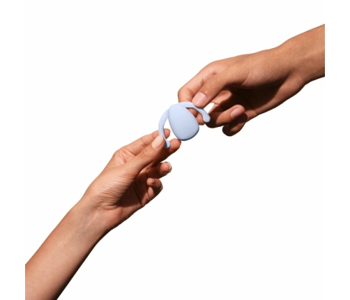 Dame Products Eva II Intimate Hands-Free Device White Silicone USB