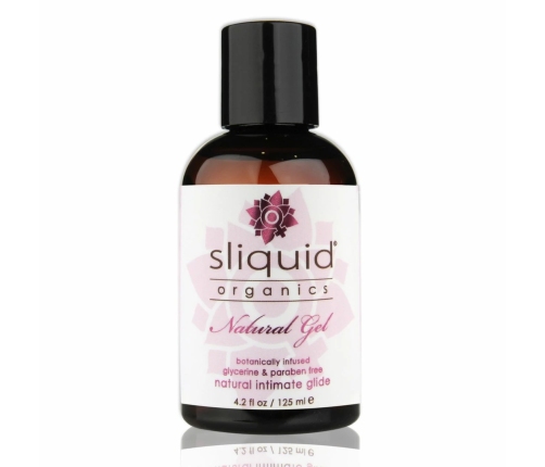 Sliquid Organics Natural Gel 125ml - Botanical Aloe-Based Lubricant