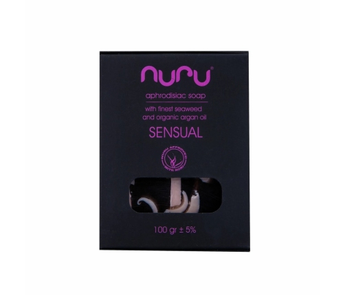 Nuru Sensual Soap 100g - Handmade Botanical Bath Bar with Rose Aroma