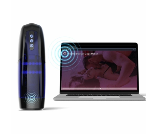 Magic Motion Xone Interactive Intimate Device with App Control Black