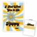 Warm Human Decorative Magnet - Inspirational Message, Compact Size