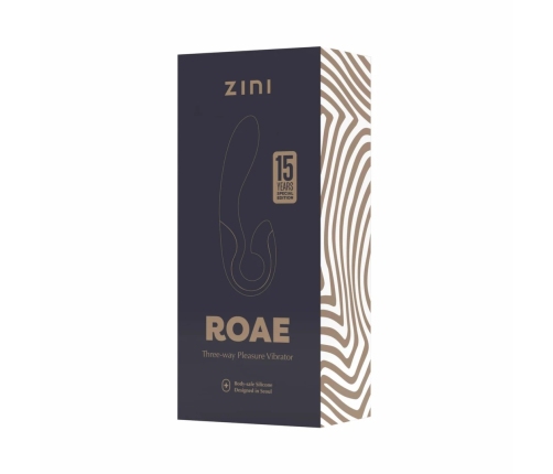 Zini ROAE SE Black/Gold Precision Triple-Stimulation Device