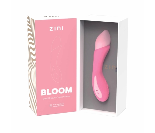 Zini BLOOM Cherry Blossom Dual-Action Silicone Intimate Device Pink
