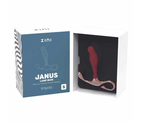 ZINI Janus Lamp Iron S Bordeaux - Compact Anatomical Prostate Device