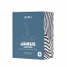 ZINI Janus Lamp Iron S Bordeaux - Compact Anatomical Prostate Device