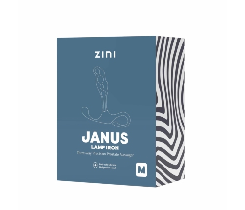 Zini JANUS Lamp Iron M Bordeaux - Anatomical Intimate Device, Medium