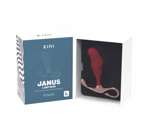 ZINI JANUS LAMP IRON L Intimate Prostate Wellness Device Red Large