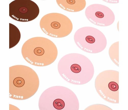 Tease & Please Hitty Titty Game - Fast-Paced Party Card Set with Bell