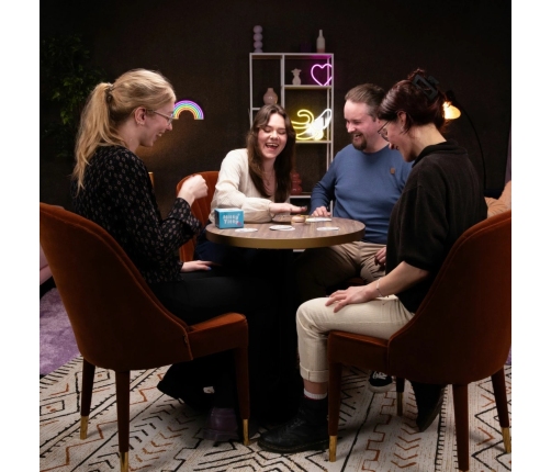 Tease & Please Hitty Titty Game - Fast-Paced Party Card Set with Bell
